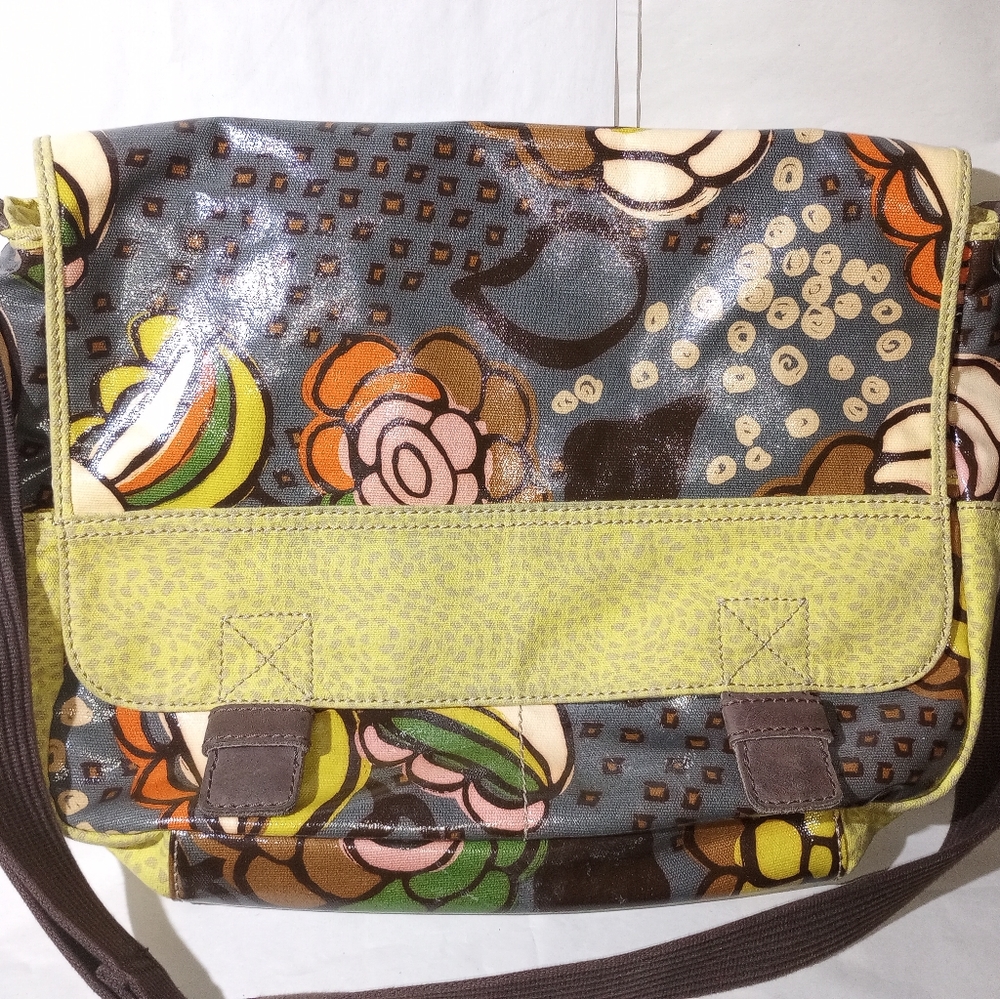 Keyper Fossil Waxed Canvas Material Messenger Bag - image 8